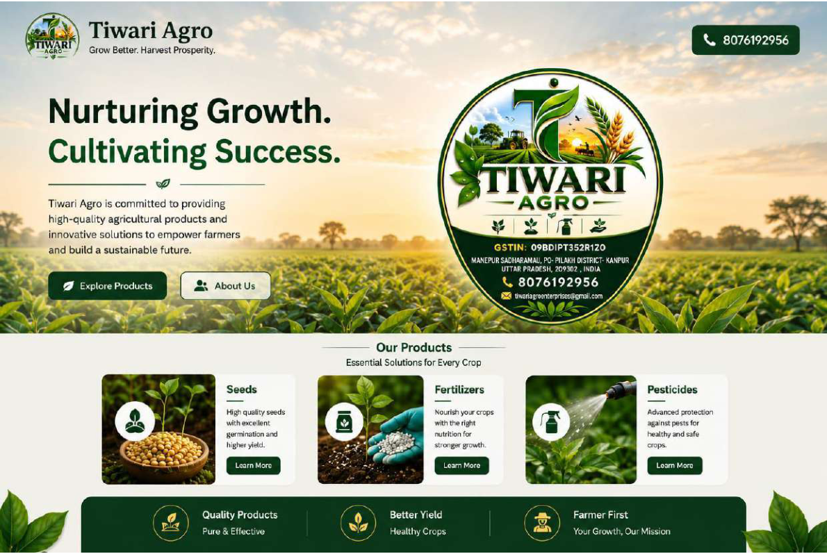 Tiwari Agro - Grow Better Harvest Prosperity